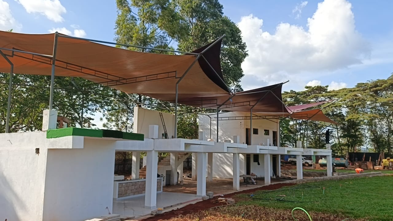 Outdoor shade sails
