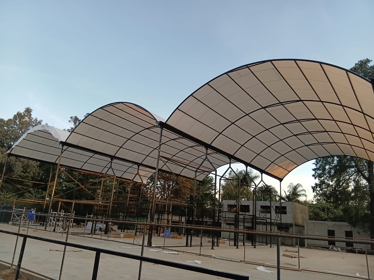 Large arched tent Kenya